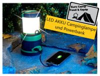 Campinleuchte Powerbank